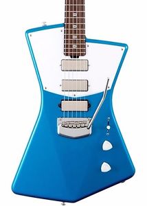 Ernie Ball Music Man St. Vincent Rosewood Signature Guitar, in Vincent Blue