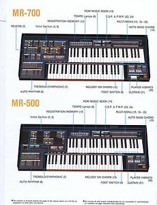 MR - 700 Yamaha Electone Organ