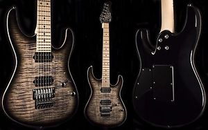 Suhr Modern Pro TRANS CHARCOAL BURST Electric Guitar