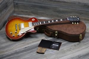 MINTY! 2013 Gibson Les Paul Standard Historic 1960 Reissue R0 Flame HSCB