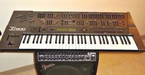 Roland JD-800 Synthesizer KeyBoard Prof.cleaned & Checked with Prof. star case
