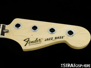 * Fender Vintage USA 75 RI Jazz BASS NECK 1975 Reissue Rosewood Block #575