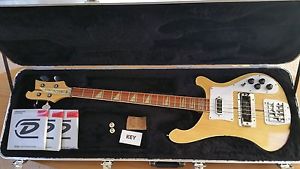1978 Rickenbacker 4001 Electric Bass Guitar MapleGlo