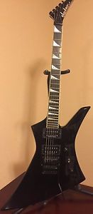 Used Jackson USA Select Series KELLY KE-2 Black Electric Guitar W/case