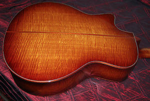 2012 Taylor Custom GS Flamed Mahogany Premium Adirondack Spruce Grand Symphony