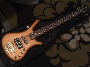 2007 Warwick Corvette 5 string FNA JazzMan Bass Guitar Honey Violin finish w/bag