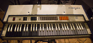 Vintage Farfisa Organ Model C4/153 COMPACT FAST 4 Piano / Keyboard / Organ