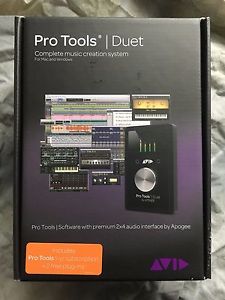 Avid ProTools Duet 2 In X 4 Out Usb Audio Interface New W ProTools Subscription