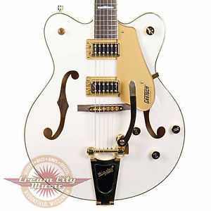 Brand New 2016 Gretsch G5422TG Electromatic Hollow Body Snowcrest White Demo