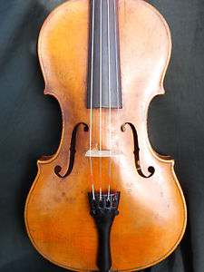 Sehr schöne, alte Violine, Zettel: Sebastian Klotz in Mittenwald.