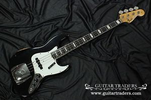 Fender 1972 Jazz Bass "Original Black Finish" Electric Free Shipping