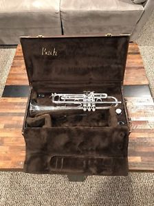 Bach 180S37 Stradivarius Series Bb Professional Trumpet - Silver Plated by Bach