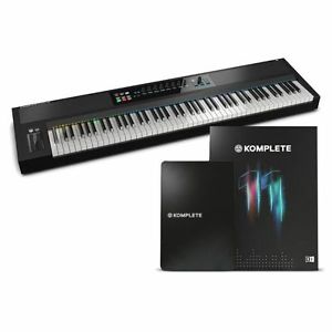 Native Instruments Komplete Kontrol S88 Keyboard + Komplete 11 Upgrade Softwa...