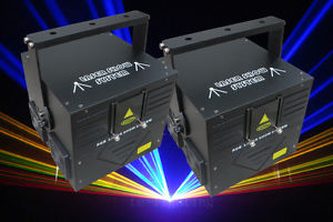 2 x 3W / 3000mW RGB Full color ILDA DJ Laser Stage Lighting (Special offer)