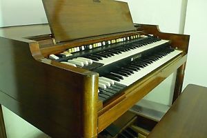 vintage HAMMOND B3000 organ & Leslie 720 speaker like B3, stool pedals manual