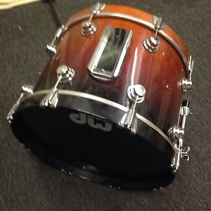 DW Collector's Series Maple Burnt Toast Fade Speciality Bass Drum Collectible