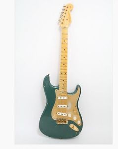 Fender Custom Shop 1956 Stratocaster Relic Sherwood Green Metallic #Q498