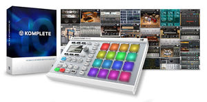 Native Instruments Komplete 10 & Maschine Mikro MK2 (White) Bundle