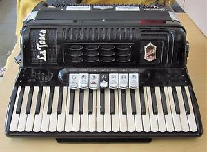 La Tosca Troubador Accordion Made in Italy,by Gretsch With Case