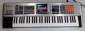 Roland Fantom X6 Workstation Keyboard 61-Key Synthesizer - Read Description!