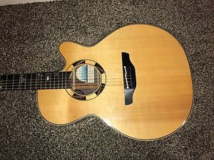 Takamine TSF48C Santa Fe Pro Series NEX Acoustic-Electric Guitar - w/ Case - MIJ