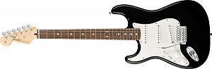 Fender Standard Stratocaster Left-Handed Rosewood Fingerboard Black 144620506