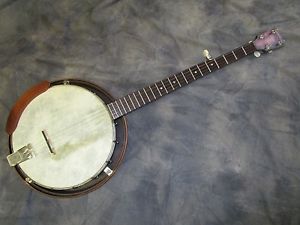VINTAGE KALAMAZOO 1937 BANJO 5 string  ORIGINAL!  CLEAN!