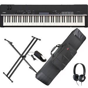 Yamaha CP4 Stage Digital Piano with Carrying Bag, Yamaha X Stand, FC4 Pedal, H/P