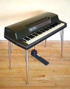 1969 Wurlitzer 200 Vintage Electric Piano Forest Green Tuned & Serviced, 200A