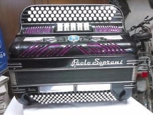 5 Reed Paolo Soprani C system chromatic accordion