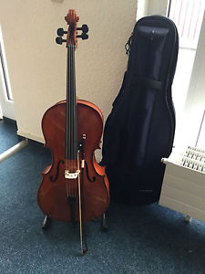 Genial Violins Cello 1/4 Größe Toplita Romania (inklusive Tasche)