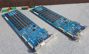 2x Avid Digidesign HD Accel PCIe Cards for Pro Tools w/ Flex Cables