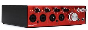 Focusrite Clarett 4Pre Thunderbolt Pro Audio Interface, New In Box Still Sealed.