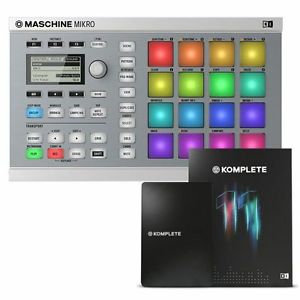 Native Instruments Maschine Mikro MkII Groove Production Studio (white) With ...