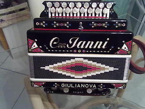 ORGANETTO JANNI DUE BASSI DOPPIA FILA