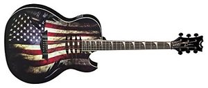 Dean Guitars MAKO GLORY Acoustic-Electric Guitar - "Glory" USA Flag Graphic