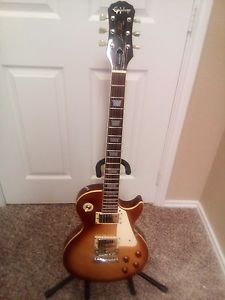 1996 Epiphone Les Paul with Flamed Top and SKB Hard Case   MADE IN KOREA