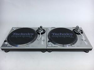 TECHNICS SL-1200 MK2 PAIR Turntables in Great Condition