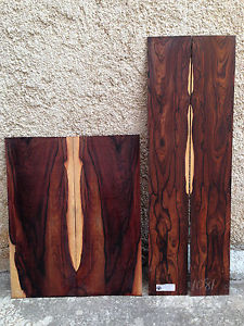 COCOBOLO DALBERGIA RETUSA ACOUSTIC GUITAR SET BACK AND SIDES