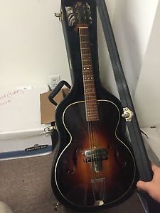 Rare Vintage Acoustic Electric National Guitar Or Best OFFER