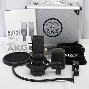 AKG C414 XLII Multipattern Condenser Studio Microphone XL II 2 XL2 MINT MIC