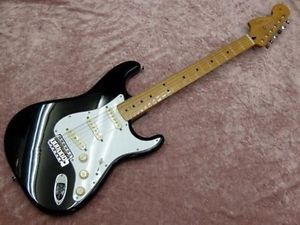 Fender Mexico Jimi Hendrix Stratocaster Black Used Guitar Free Shipping #g1590