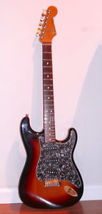 Vintage 1990 MIM Fender Stratocaster upgraded USA Custom Shop Pickups, Nice!!!