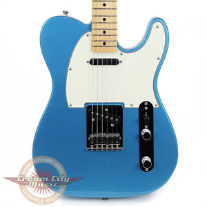 Brand New Fender Standard Telecaster Electric Guitar Lake Placid Blue Tele