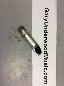 Vintage Scroll-Shank Selmer D Metal Alto Sax Mouthpiece