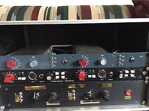 2 x Original Neve 1272 preamps modified for mic usage at 50dB including PSU