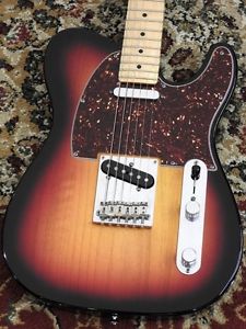 Fender American Standard Telecaster (3-Tone Sunburst) Electric Free Shipping