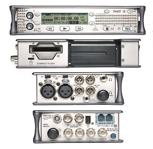 Sound Devices 744T Portable 4-Track Digital Audio Recorder - SKU# 824890