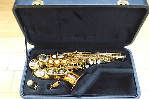 Yanagisawa SC992 Bronze Curved Soprano Sax MINT with reeds & extras Saxophone