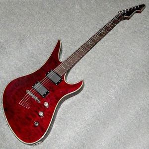 SCHECTER HELLRAISER AVENGER Electric Guitar Rare Red Free Shipping from Japan